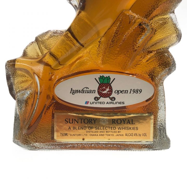 北海道内限定発送】 SUNTORY サントリー ROYAL hawaiian open ロイヤル ハワイアン オープン1989  未開栓｜中古｜なんでもリサイクルビッグバン