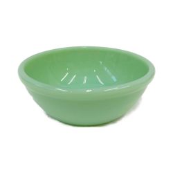 〇〇 Fire King ファイヤーキング  ジェダイ 15ozボウル グリーン Bランク