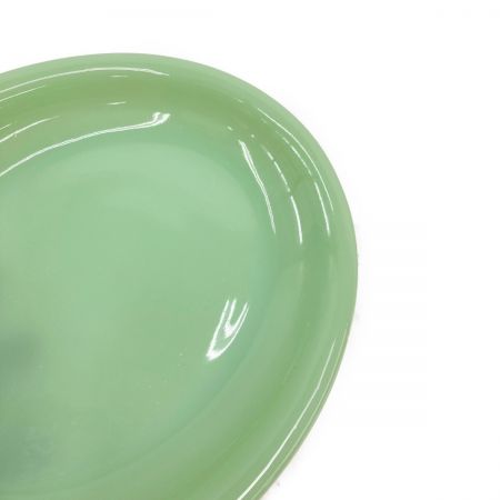  Fire King ファイヤーキング レストランウェア ジェダイ オーバルフットボールプラッター1960年初期 現状渡し