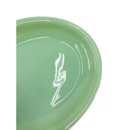  Fire King ファイヤーキング レストランウェア ジェダイ オーバルフットボールプラッター 1960年代前期 現状渡し