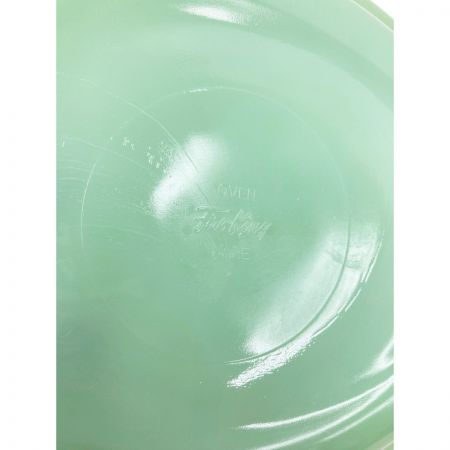  Fire King ファイヤーキング レストランウェア ジェダイ オーバルフットボールプラッター1950年初期