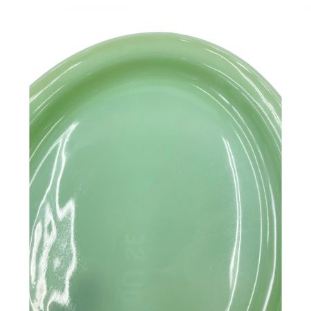  Fire King ファイヤーキング レストランウェア ジェダイ オーバルフットボールプラッター1950年初期