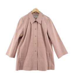 〇〇 Leilian レリアン レディース コート ハーフコート サイズ13+ ピンク Bランク