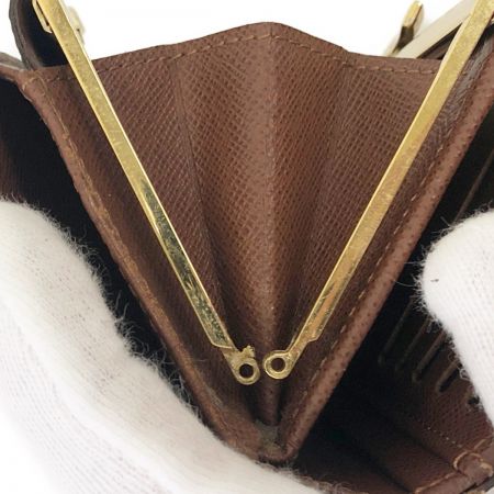  LOUIS VUITTON ルイヴィトン モノグラム ポルトフォイユ ヴィエノワ 二つ折り 財布 M61674 ブラウン 現状渡し ジャンク品