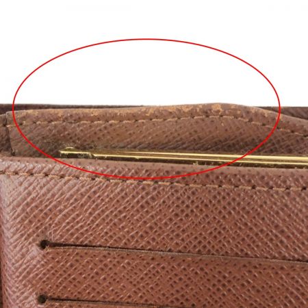  LOUIS VUITTON ルイヴィトン モノグラム ポルトフォイユ ヴィエノワ 二つ折り 財布 M61674 ブラウン 現状渡し ジャンク品