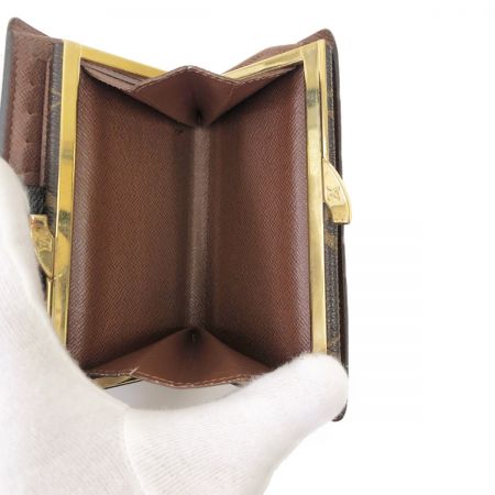  LOUIS VUITTON ルイヴィトン モノグラム ポルトフォイユ ヴィエノワ 二つ折り 財布 M61674 ブラウン 現状渡し ジャンク品