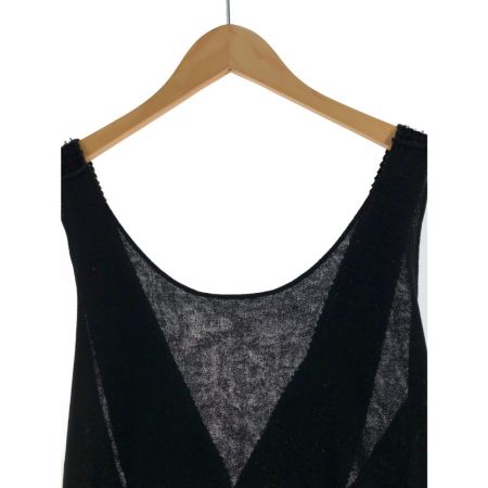  EMPORIO ARMANI エンポリオアルマーニ レディース ベスト スパンコール付き サイズ38 ブラック