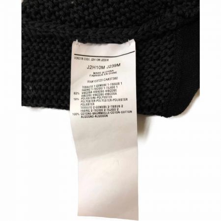  EMPORIO ARMANI エンポリオアルマーニ レディース ベスト スパンコール付き サイズ38 ブラック