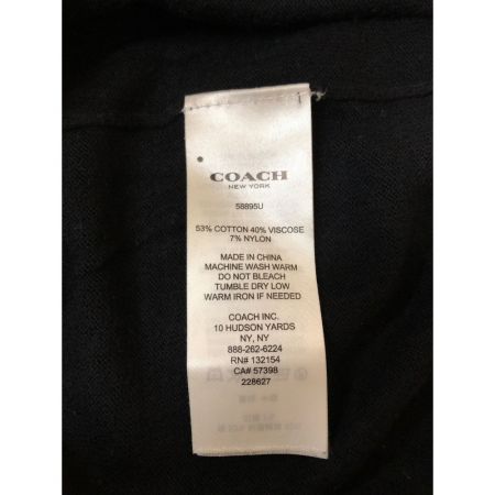  COACH コーチ レディース ニット サイズXS ブラック