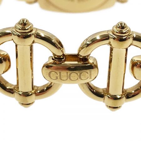  GUCCI グッチ レディース腕時計 ホースビット 6400L ブラック