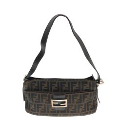 〇〇 FENDI フェンディ ズッカ ショルダーバッグ 2288-26566-008 ブラウン Bランク