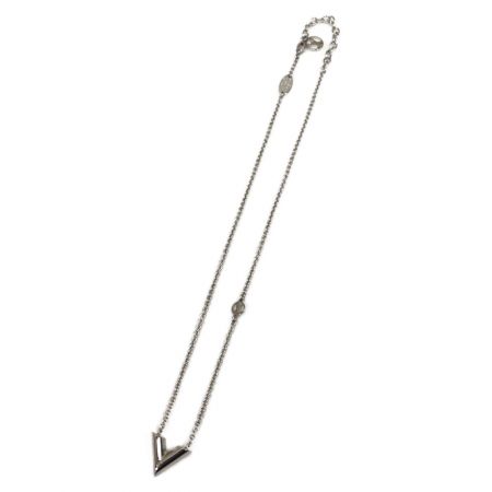  LOUIS VUITTON ルイヴィトン ネックレス・エセンシャル V M63197 シルバー