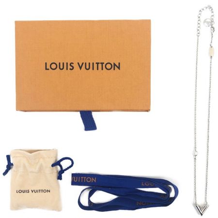  LOUIS VUITTON ルイヴィトン ネックレス・エセンシャル V M63197 シルバー