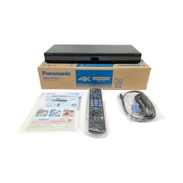 Panasonic パナソニック ブルーレイディスクレコーダー ディーガ DIGA 2TB 4k DMR-4T202