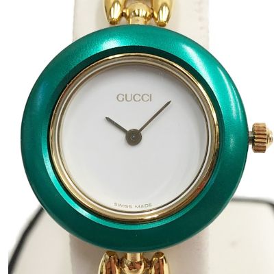 中古】 GUCCI グッチ チェンジベゼル 6色 腕時計 11539｜総合