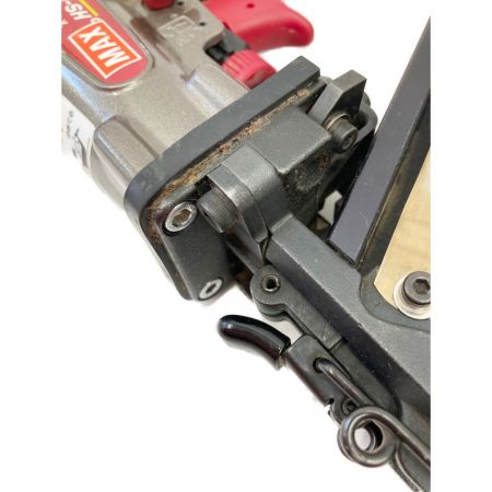  MAX マックス フロア用 高圧 ブラッドネイラ 高圧釘打機 HS-50A/KB50T0 レッド