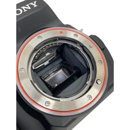  SONY ソニー デジタル 一眼レフ カメラ アルファ200 DSLR-A200 交換レンズ×3本