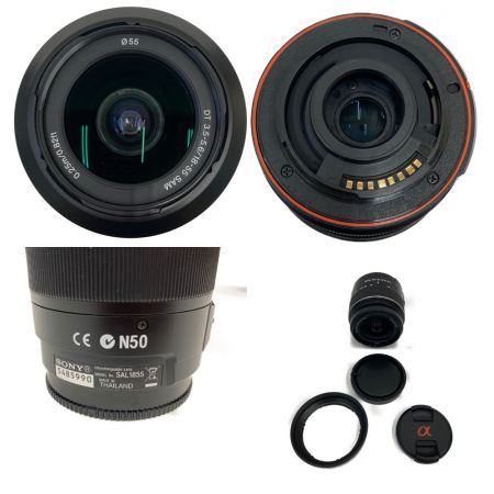  SONY ソニー デジタル 一眼レフ カメラ アルファ200 DSLR-A200 交換レンズ×3本