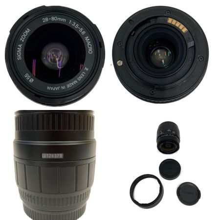  SONY ソニー デジタル 一眼レフ カメラ アルファ200 DSLR-A200 交換レンズ×3本