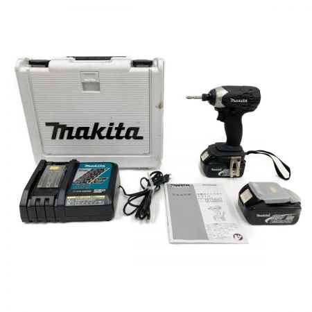  MAKITA マキタ 充電式インパクト ドライバ　18V 3.0Ah TD146DX2 ブラック