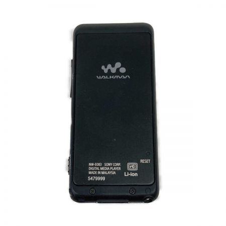  SONY ソニー WALK MAN ウォークマン 4GB ポータブルプレーヤー  NW-E083 ブラック