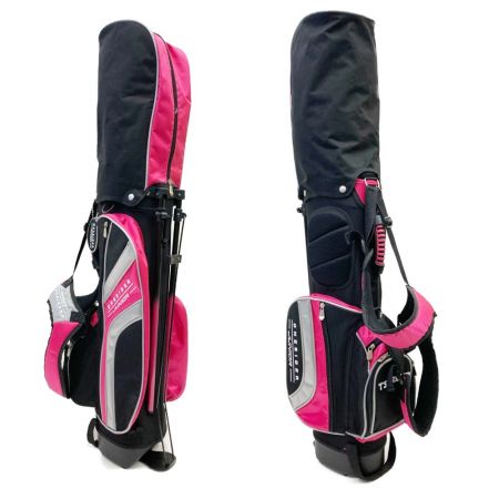  ツルヤゴルフ ワンサイダー ONESIDER 4本セット ジュニアゴルフセット バッグ付 ピンク