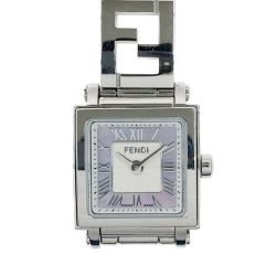 〇〇 FENDI フェンディ スクエアフェイス 6000L  腕時計 ステンレススチール シルバー 現状渡し ジャンク品 Bランク