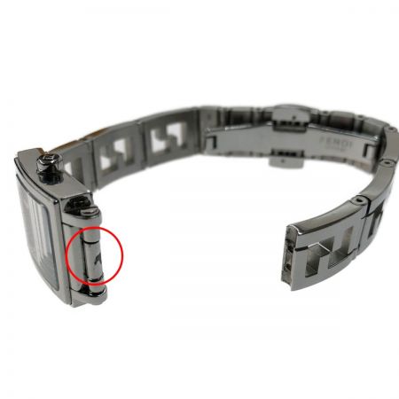  FENDI フェンディ スクエアフェイス 6000L  腕時計 ステンレススチール シルバー 現状渡し ジャンク品