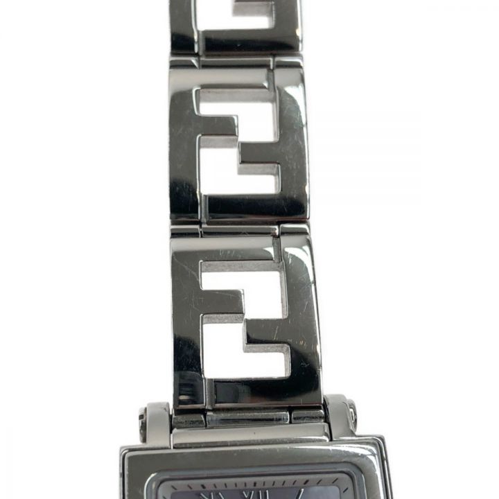 FENDI フェンディ スクエアフェイス 6000L 腕時計 ステンレススチール