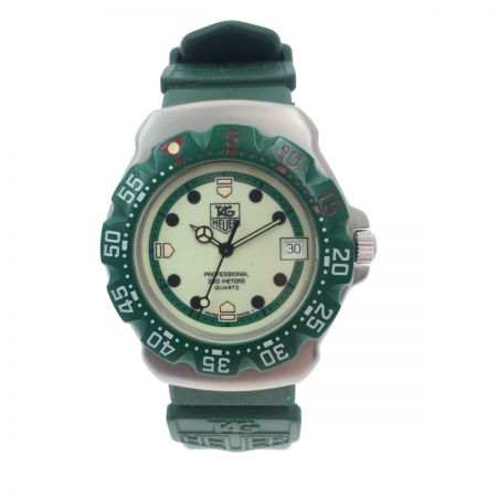  TAG HEUER タグホイヤー 腕時計 フォーミュラ1 ボーイズ WA1212 グリーン