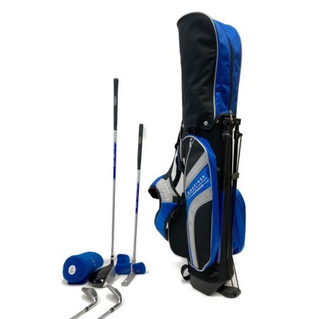  ツルヤゴルフ ワンサイダー ONESIDER 4本 セット ジュニアゴルフセット バッグ付 ブルー