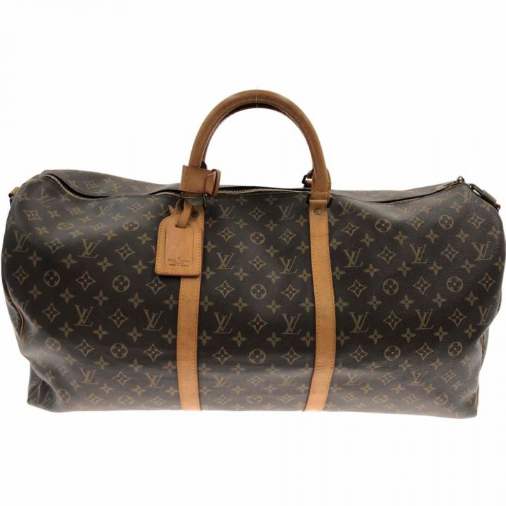 LOUIS VUITTON ルイヴィトン モノグラム キーポル60 ボストンバッグ M41422 ブラウン 現状渡し｜中古｜なんでもリサイクルビッグバン