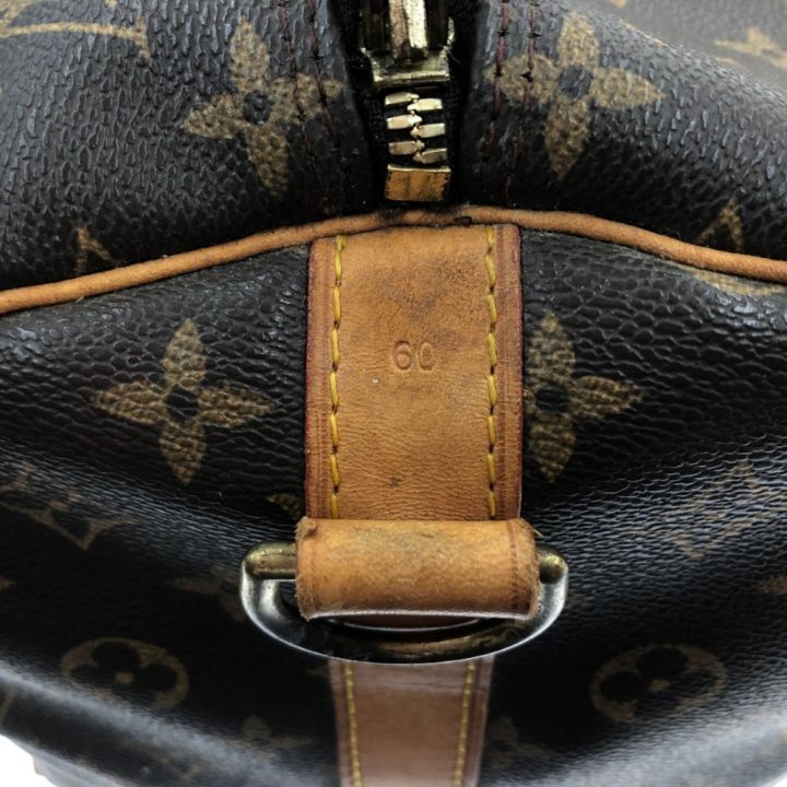 LOUIS VUITTON ルイヴィトン モノグラム キーポル60 ボストンバッグ M41422 ブラウン 現状渡し｜中古｜なんでもリサイクルビッグバン