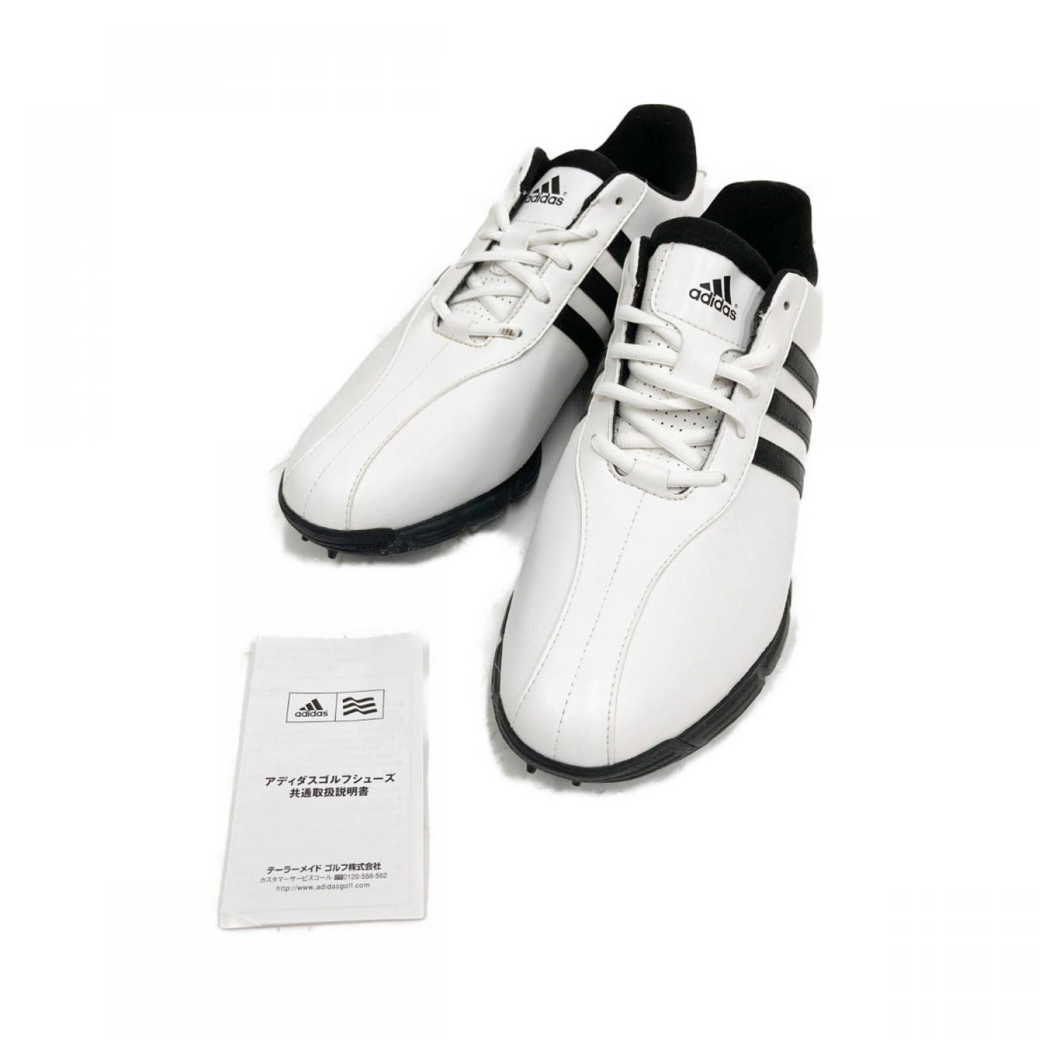 中古】 adidas アディダス ゴルフシューズ 28cm EVG 79 1003 ホワイト