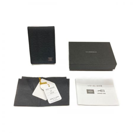  PORTER ポーター PORTER CURRENT パスケース 定期入れ 052-02208 ブラック
