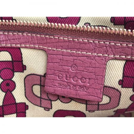  GUCCI グッチ GGキャンバス トート バッグ 002404 ピンク