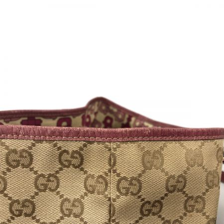 【中古】 GUCCI グッチ GGキャンバス トート バッグ 002404