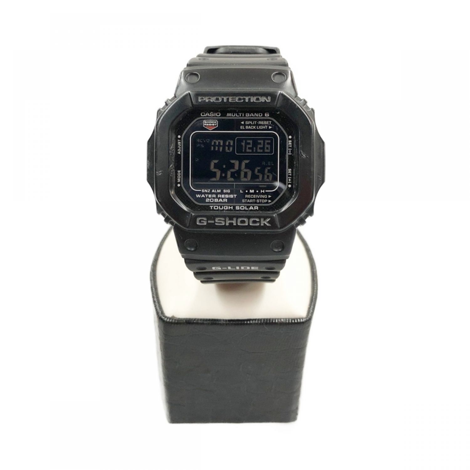 中古】 CASIO カシオ 5600シリーズ ソーラー電波 腕時計 GW-M5610BC B