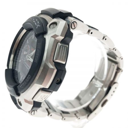  CASIO カシオ メンズ腕時計 G-SHOCK  MTG-1500 ブラック x シルバー