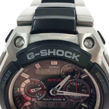  CASIO カシオ メンズ腕時計 G-SHOCK  MTG-1500 ブラック x シルバー