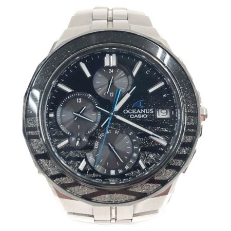  CASIO カシオ 腕時計 OCEANUS オシアナス マンタ 世界限定1500本 プラチナ蒔絵 OCW-S5000ME-1AJF ブラック
