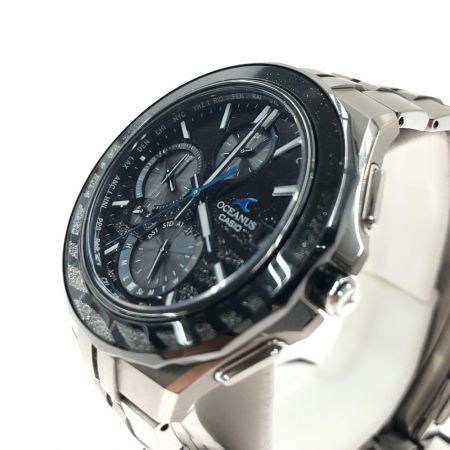  CASIO カシオ 腕時計 OCEANUS オシアナス マンタ 世界限定1500本 プラチナ蒔絵 OCW-S5000ME-1AJF ブラック