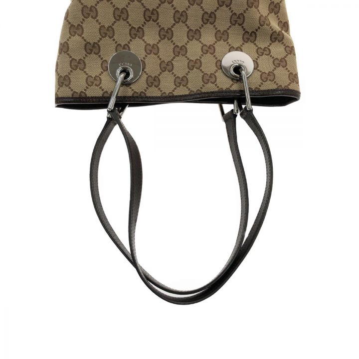 GUCCI グッチ GGキャンバス トートバッグ 120840 ブラウン x ベージュ｜中古｜なんでもリサイクルビッグバン