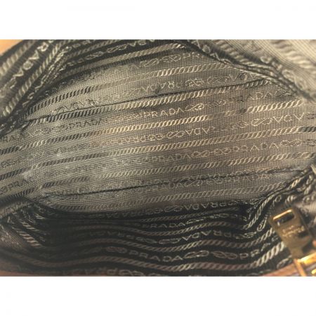  PRADA プラダ 斜め掛けショルダーバッグ  1BH093 ブラウン