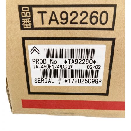  MAX マックス ステープル用釘打機エアネイラ TA-450F1/4MA 未使用品