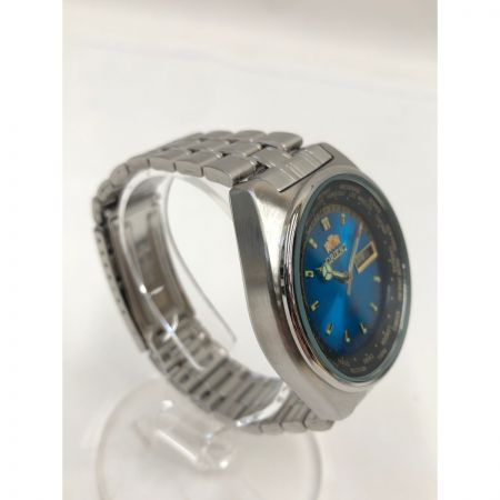  ORIENT オリエント メンズ 腕時計 AUTOMATIC EMOH-CO ブルー x シルバー