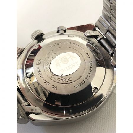  ORIENT オリエント メンズ 腕時計 AUTOMATIC EMOH-CO ブルー x シルバー