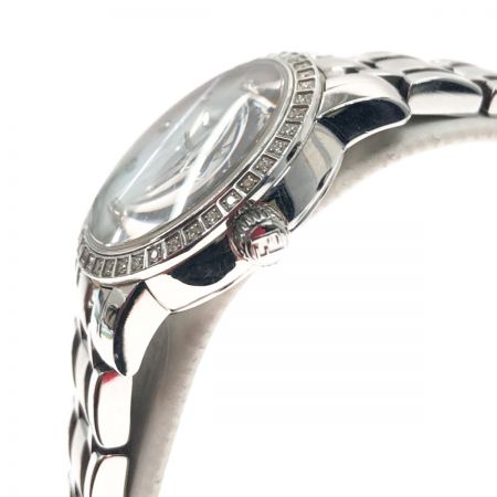  FENDI フェンディ クラシコ オロロジ ダイヤ巻 腕時計 058-2100L シルバー