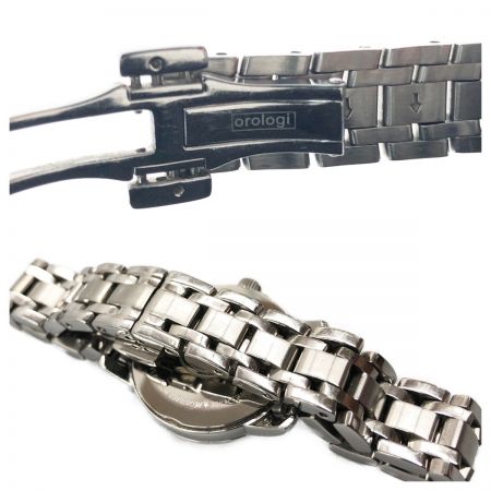  FENDI フェンディ クラシコ オロロジ ダイヤ巻 腕時計 058-2100L シルバー