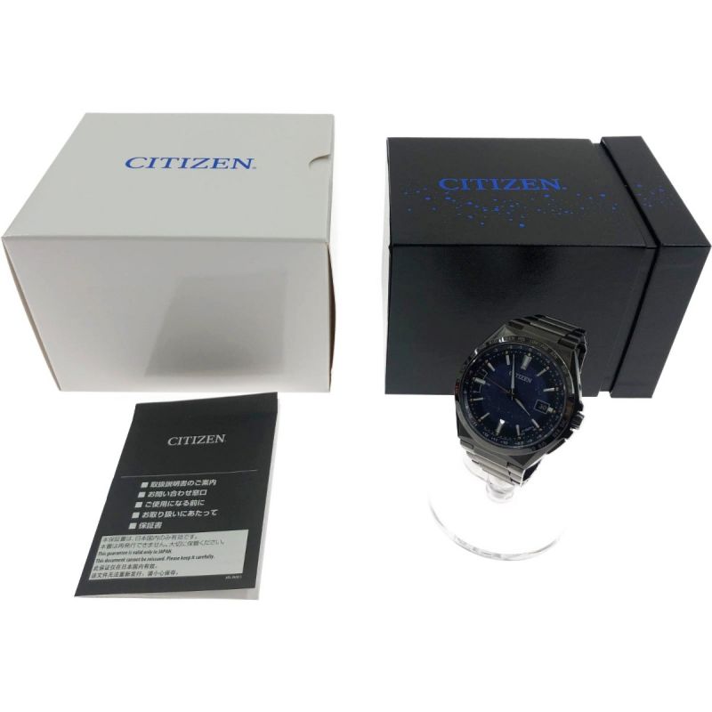 中古】 CITIZEN シチズン 腕時計 アテッサ コズミックブルー